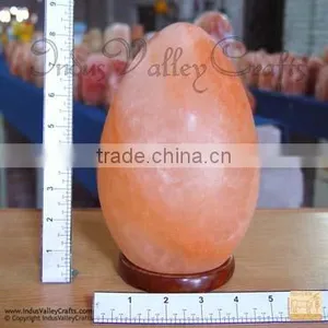 Egg Salt Lamp, Salt Crystal Lamp, Lightning Lamp thumbnail-1