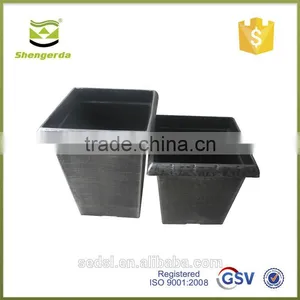 2015 High Quality New Design Decorative Unfinished Wooden Flower Pot thumbnail-3