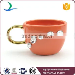 Ceramic Coffee Set Tea Sets With Gold Plated For Hotel thumbnail-6