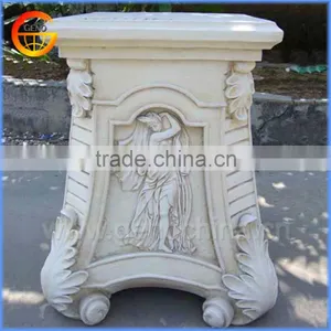 Home and Garden Fiberstone Column for Flower Pot thumbnail-1