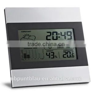 Clock Digital Desk Clock With Calendar and Thermometer thumbnail-1