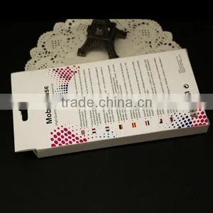 Folding Phone Case Paper Packaging PVC Plastic Box for Samsung Mobile Case thumbnail-4