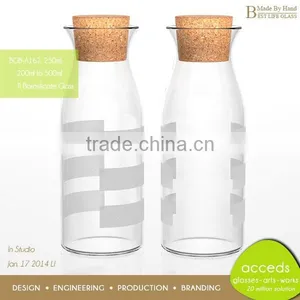 Frozen Drinking Empty Borosilicate Glass Bottle Cola and Soda thumbnail-5