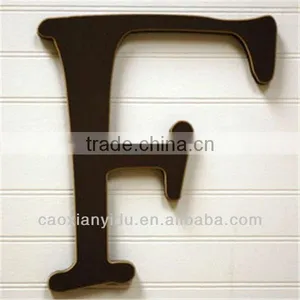 MDF Letter Natural Pine Wood Alphabet Letters Painted Wood Alphabet Letters thumbnail-1