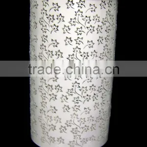 Metal Etched Design Laundry Basket With Lid, Decoration Laundry Basket, Portable Laundry Basket, Colored Laundry Basket thumbnail-1