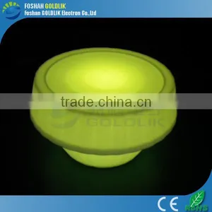 Coffee Shop Fashion Lighted Furniture LED Light Round Table Sale thumbnail-1