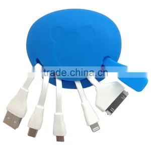 Multi Purpose Usb Cable 4 in 1 For Samusng/Iphone/Ipad/micro Charging/sync thumbnail-4