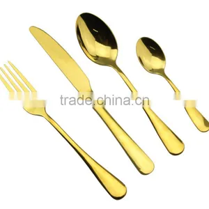 Gold Plated Shiny Antique Cutlery thumbnail-1