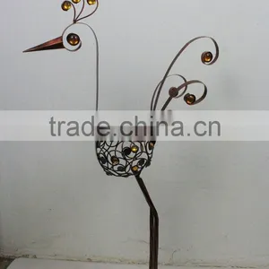 Metal Peacock Garden Decoration thumbnail-2