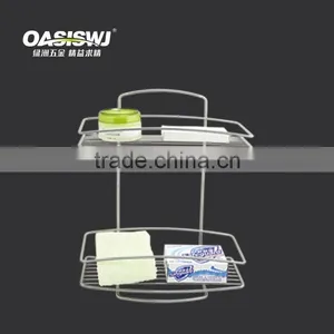 2016 New Fashion 2-tier Bathroom Mental Shower Caddy thumbnail-2