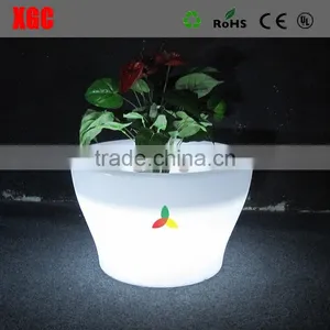 Lighting up PLASTIC Lower Pot for Home and Outdoor GD118 thumbnail-3