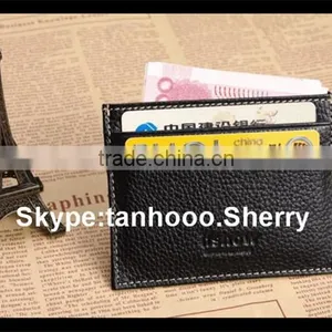 PU Imitation Leather Fashionable Leather PU Credit Card Pocket thumbnail-1