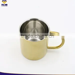 Double Wall Stainless Steel Coffee Cup , Food Grade Durable Safe thumbnail-2