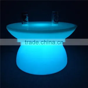 66*66*42cm China Hot Sale Led Illuminated Cocktail Bar Table and Chair for Party With Wholesale Price thumbnail-5