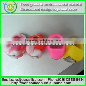 Wholesale Fashion Reggae Punk Rings Hiphop Sports Rubber Rings Silicone Finger Ring for Men and Women thumbnail-1