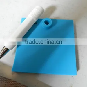 2015 Hot Sale Square Shape Silicone Rewritable Memo Pad thumbnail-6