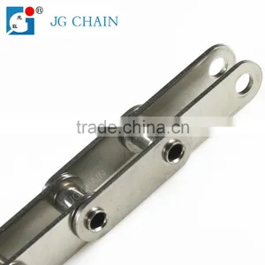Durable Quality Double Pitch Hollow Pin Roller Chain Conveyors C2062 hp Chain thumbnail-1