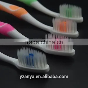 Wholesale Nylon Bristle YangZhou Manufacturer Hoome Use Long Handle Adult Toothbrush thumbnail-3