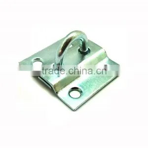Loose Staple With Hasp 6" Zinc Plated, Door Hasp, Steel Hasp Staple Set thumbnail-4
