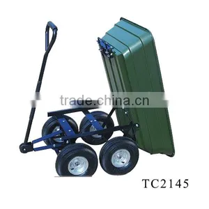 Qingdao Wantai Handy Garden Poly Dump Lawn Cart TC2145 thumbnail-2