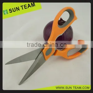SK011 8-1/2"" Economic Stainless Steel Kitchen Bulk Scissors thumbnail-1