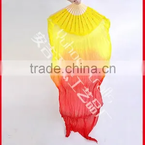 Colorful Silk Dance Fan for Promotion thumbnail-4
