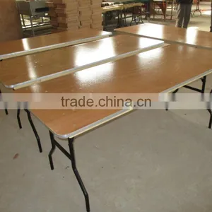 Wooden Folded Banquet Dining Table thumbnail-3