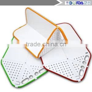 Moldiy Cutting Board Plus Colander 2 in 1 Chopping Board With Integrated Strainer Thanksgiving Gift for Her thumbnail-6