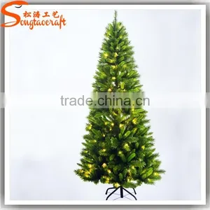 120cm-210cm-300cm Artificial Christmas Tree PE Mixed PVC Holiday Tree thumbnail-6