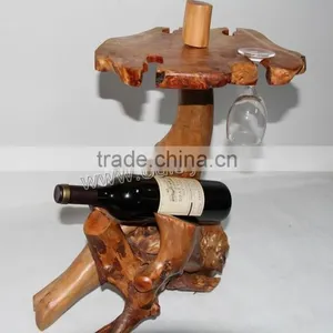 Bamboo Craft Countertop Wine Display Holder thumbnail-2