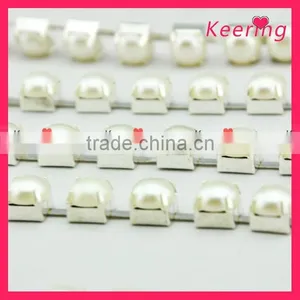 Keering White Pearl Cup Chain in the Bulk WRC-001 thumbnail-1