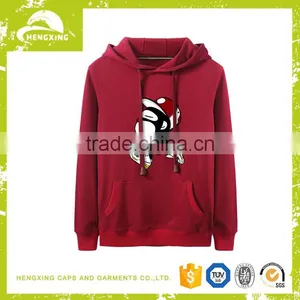 Long Sleeve Fleece Sweatshirt Cheap Mens Printed Sweatshirt Wholesale Crewneck Hooded Custom Sweatshirt thumbnail-1