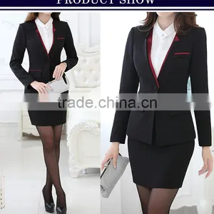 2017 Hot Sale Ladies Suits Office Uniform Designs for Women thumbnail-4