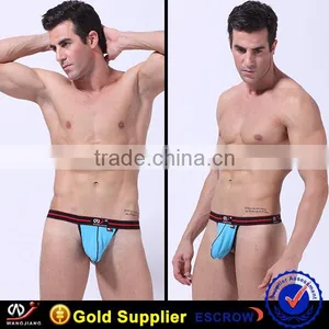 Hot Sale Sexy Thongs Men Sexy Transparent Boy Underwear Panties thumbnail-2
