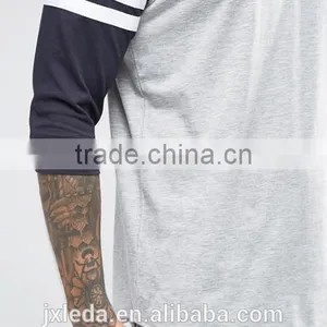 Design Your Own Summer 3/4 Raglan Sleeve Sports T-shirt From China Reliable Garment Factory Trade Assurance thumbnail-3