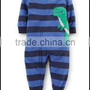 Wholesale 100% Cotton Boys and Girls Winter Pajamas,kids Pajamas With Feet thumbnail-6
