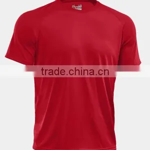 Custom Blank Promotional Dry Fit 100% Polyester t Shirt for Men Sporty Athletic Technical Shirts Wholesale thumbnail-3