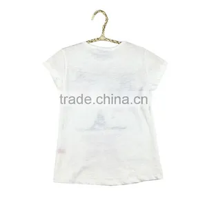 2016 Knit Clothing Manufacture Girl T-shirt Kids Wear thumbnail-3