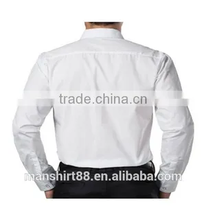 2016 New Wholesale Button Down Collar Regular Fit Plain Custom Men's Formal Dress Shirt thumbnail-2