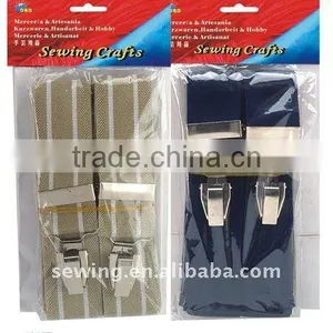 D&D Elastic Fabric for Suspenders Fashion Suspender & Buckles(No18127) thumbnail-1