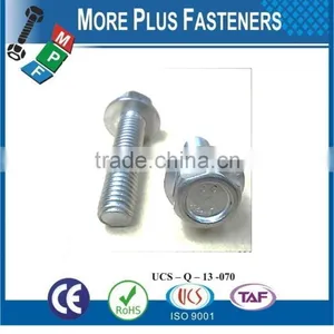 Made in Taiwan Hex Socket Countersunk Head Machine Screw Mushroom Head Ribbed Neck Machine Screw Square Head Machine Screw thumbnail-5