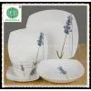 Simple Flower Printing Porcelain Dinnerware Set thumbnail-1