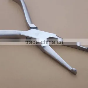 Dental How Pliers Straight Serrated Tips Orthodontic Dental Instruments thumbnail-3