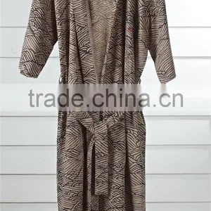 Wholesale 100 Cotton Cheap Spa Sauna Hotel Kimono Robe thumbnail-2