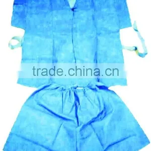 Disposable PP/SMS Short-sleeved Shirt and Shorts thumbnail-1