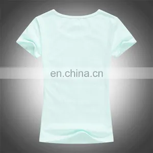 Factory Supply Excellent Quality Ladies' T-shirt With Many Colors thumbnail-5