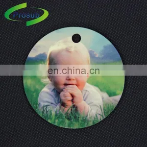 Personalized Customize MDF Round Pendant thumbnail-1