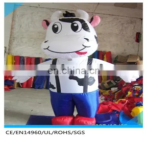 Walking Inflatable Cow Costume,inflatable Cow Mascot Costume,cow Costume thumbnail-1