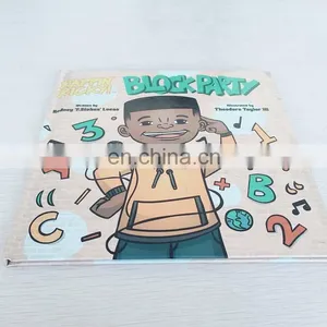 Cheap Custom Colorful Art Paper Hardcover Book Printing English Hardcover Story Book thumbnail-1