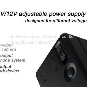 Egypt Rack Amount Online Modular Ups Cheap Price Voltage Adjust Mini dc Ups Battery 5V 9V 12V for Modem thumbnail-2